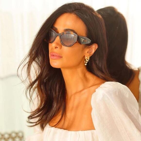 NEW Prada PR07YS Sunglasses in Brown Havana - Picture 1 of 9